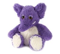 Microwavable Heatable Plush Soft Toy - Fully Heatable & Freezable | Scented with French Lavender | Soothing Warm or Cool Comfort | Safe for Kids & Adults | Cuddly for Anxiety (Purple Elephant)