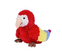 Microwavable Heatable Plush Soft Toy - Fully Heatable & Freezable | Scented with French Lavender | Soothing Warm or Cool Comfort | Safe for Kids & Adults | Cuddly for Anxiety (Parrot)