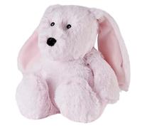 Microwavable Heatable Plush Soft Toy - Fully Heatable & Freezable | Scented with French Lavender | Soothing Warm or Cool Comfort | Safe for Kids & Adults | Cuddly for Anxiety (Pink Bunny)