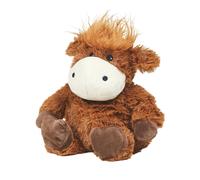 Warmies Plus Highland Cow Microwavable, Hot or Cold Plush Teddy Suitable for All Ages, Slightly Scented with French Lavende