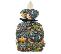 Microwavable Lavender Wheat Bottle - William Morris Strawberry Thief Navy
