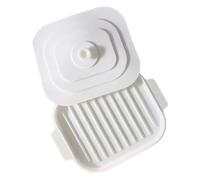 Microwave Bacon Cooker with Cover, Heat-Resistant Silicone Microwave Bacon Tray with Dual Ear, Easy to Clean Baking Oven Tray for Kitchen