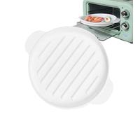 Microwave Bacon Crisper with Lid | Microwave Bacon & Meat Heating Plate Rack | Silicone Microwaves Bacons Tray | Silicone Bacons Grill Crisper Tray, Dishwasher Safe