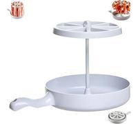 Microwave Barbecue Grill, Microwave Bacon Cooker, Microwave Bacon Dish, Bacon Grease Saver with Strainer, Bacon Wizard Microwave Crispy Bacon Maker, For Oven Cooking (1 Pcs)