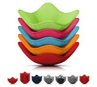 Microwave Bowl Holder 5-Pack, Microfiber, 7.5 in (Multicolor)