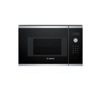 Microwave + built-in grill - BOSCH - SER4 BEL523MS0 - Stainless steel - 20 l - 800 W - 8 auto programs - 38.2 x 59.4 x 31.7 cm