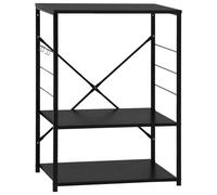 Microwave Cabinet Storage Kitchen Utensil Holder Rack Engineered Wood vidaXL