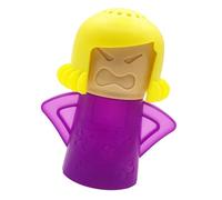 Microwave Cleaner Angry Mom, Steam Cleaner Easily Clean The Crud In Minutes, Cartoon Cool Fridge Odour Remover For Home, Kitchen and Office