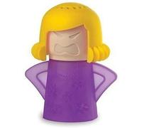 Microwave Cleaner, New Metro Angry Mama Microwave Oven Fast Action Steam Cleaner Kitchen Gadget Tool (Yellow Violet)