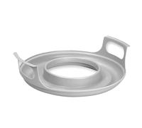 Microwave Cool Caddy With Handles, Dishes Bowl Holder For Microwave, Microwave Plate Tray, Microwave Handle Tray Hot Bowl Holder, Microwave Tray Heat Resistant, Carrying Tray For Bowls, Plates