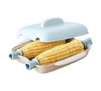 Microwave Corn Steamer - Portable Vegetable Cooker | Hot Dog Steaming Box