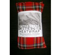 Microwave Cotton Wheat Bag - Red Tartan - Size LARGE - UNSCENTED