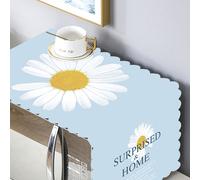 Microwave Cover Cloth Oven Cute Dust Proof Shiled Universal Oil Proof Nordic Style Simple Parts Daisy 35x100cm
