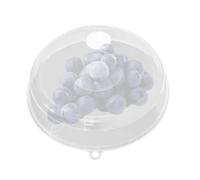 Microwave Cover - Dish Cover | Microwave splatter guard made of PP material, transparent lid for Micrôwave & refrigerator, heat-resistant & reusable, various sizes, clear.