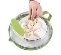 Microwave Cover for Food Anti-Splatter Guard Heat Resistant Round Lid