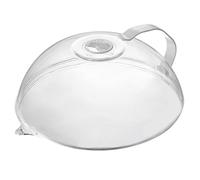 Microwave Cover for Food Heat Resistant Microwave Plate Cover with Handle and Steam Vents Plastic Multifunction Microwave Splatter Guard to Keep Microwave Oven Clean and Food Fresh.