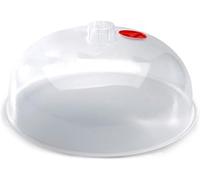 Microwave Covers Ventilated Food Plate Vented Splatter Guard Cover Food Safe Microwave Lid Cover Microwave Lid Cover for Food Microwave Plate Cover Microwave Food Cover (25 cm plate)