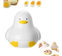 Microwave Egg Boiler Egg Steamer,Cute Duck Shape 4 Egg Microwave Egg Cooker,Rapid Egg Poachers for Hard Boiled Eggs,Egg Maker Poached Egg Steamer Kitchen Gadget