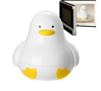 Microwave Egg Cooker - 4 Capacity Dining Steamer, Compact Duck Shape Poacher, Kitchen Egg Boiler | Hard Boiled Eggs Maker, Soft Steamer, Quick Breakfast Tool, Microwave Cooking Accessory