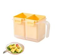 Microwave Egg Cooker | Double Chamber Cookware | Microwave Safe Egg Cooker - for Preparing Breakfast, Omelet, Meals at Home in the Kitchen