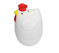 Microwave Egg Cooker, Hard Boiled Egg Boiler, Chicken Shaped Poacher, Cute Single Eggs Microwave Eggs Boiler, Chicken Shaped Nonstick Steamer for Rapid Cooking Breakfast Omelette Bacon