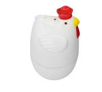 Microwave Egg Cooker | Portable Non-stick Chicken Shape Steamer For Fast Poacher For Breakfast, Omelet, Bacon, Potatoes And Quick Cooking