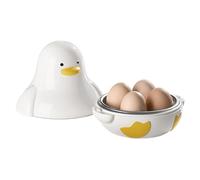 Microwave Egg Kettle, Egg Kettle for Microwave, Hardboiled 4 Capacity Manufacturer, Duck Shape Microwave Poacher for Hard, Soft and Poached Eggs for the Kitchen