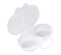 Microwave Egg Poacher - Egg Boiler Poacher Cooker | Eggs Round Poached | 2 Eggs Capacity Steamer | Nonstick Poached Egg Maker with Lid | Egg Poacher for Home Breakfast