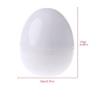 Microwave Egg Steamer Boiler Cooker Easy Quick 5 Minutes Hard Or Soft Boiled