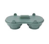 Microwave Egg Steamer, Dishwasher Safe Microwave Eggs Cooker Double Row Cooker Poacher for Home Kitchen Cooking Gadgets Breakfast Poached Egg Steamer