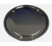 Microwave Enamel Turntable Tray, Compatible with Panasonic NN-CD58JS NN-CT56JB NN-CT55JW, Black