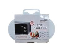 Microwave Essentials 2 Cups Egg Poacher White (One Size)