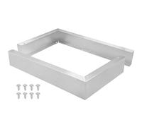 Microwave Filler Kit 2.95” Wide Stainless Steel Microwave Trim Kit Replaces W10164745 Whirlpool Microwave Trim Kit - Fits All Microwave Brands - Fills Over the Range Oven Cabinet Gap - 17.25” H x