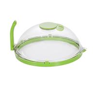 Microwave Food Cover - Vented, Heat Resistant Splash Guard, Microwave Plate Cover, Oven Splash Guard | Transparent, Dishwasher Safe, for Heating Steaming and Gem