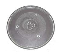 Microwave Glass Turntable Plate 270mm 6 Fixing Points Compatible With Hotpoint, Indesit, Kenmore, Kenwood, LG, Maytag, Morphy Richards, Panasonic, Russell Hobbs, Sainsburys Universal Replacement