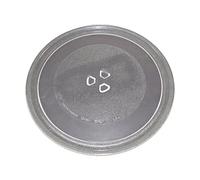 Microwave Glass Turntable Plate 284mm 3 Fixing Points Compatible With Hotpoint, Indesit, Kenmore, Kenwood, LG, Maytag, Morphy Richards, Panasonic, Russell Hobbs, Sainsburys Universal Replacement