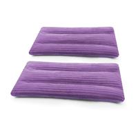 Microwave Heating Pad 6 x 12 Heating Pad Microwave, Microwave Bean Bag Heating Pad for Neck and Shoulders, Moist Heat Pack Cushion Warm Compress for Knees, Muscles, Joints, Wrist (Purple)