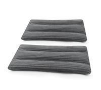 Microwave Heating Pad 6 x 12 Heating Pad Microwave, Microwave Bean Bag Heating Pad for Neck and Shoulders, Moist Heat Pack Pillow Warm Compress for Muscles, Joints, Abdomen (Dark Gray) - 2 Pack