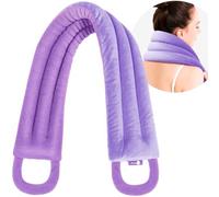 Microwave Heating pad for Neck and Shoulders Back 33 * 5" microwavable Moist Heat Pack Warm hot Compress Neck wrap Weighted Rice Bean Bag Reusable Herbal Nature Calming Portable