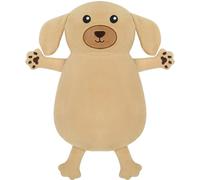 Microwave Heating Pad for Pain Relief, 16" x 11" Microwavable Heating Pads for Cramps, Back Pain, Neck Shoulder, Muscles, Knee, Joints, Natural Heat Pack Moist Heat, Golden Retriever