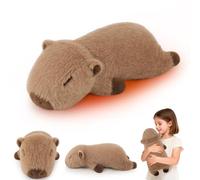 Microwave Heating Pad for Pain Relief, Capybara Weighted Plush Weighted Cuddle Animal 1.73lb Heating Pad Plush Menstruation Heated Pad for Back Shoulder Stress Relief, Heated Pad for Back Pain