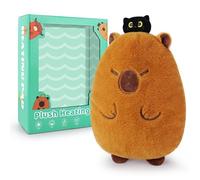 Microwave Heating Pads for Cramps & Period Pain Relief, Lavender Scented Menstrual Heating Pad Cuddle Capybara Menstruation Heating Pad, Moist Heat Pad for Back Shoulder Stress Relief Woman Gifts