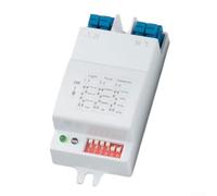 Microwave Induction Switch 5.8GHz Human Body Sensor 360 Coverage 200W LED Load AC 220V-240V Adjustable Delay for Hallway Bathroom Security System White