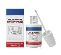 Microwave Interior Cavity Paint - 30ml High Gloss Appliance Repair Coating, Touchup Restoration Solution, Finish | Professional Refinishing Support For Home Kitchen Restaurant