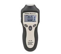 Microwave Leakage Detector EMF Meter, Portable Digital LCD Radiation Tester with Audible Red Light Alarm for Home Office ABS Black Gray 16 x 6 x 4.2cm 1 Pack