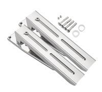 Microwave Mounting Bracket, Foldable Stainless Steel Wall Stand, Adjustable Oven Rack Support, Ideal for Home Kitchen Organization, Space-Saving Appliance Storage Solution