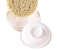 Microwave Noodle Bowl - Soup Bowl Instant Noodle Ramen Cooker | Heat Resistant, Instant, Ramen Maker for Apartment, Offices
