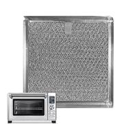 Microwave Oven Grease Filter, Replacement Vent Filter for Ovens, Economical Microwave Vent Part, Aluminum Sturdy Holder SPU, Kitchen Accessories with Easy Install Design, Range Hood Oven Fan