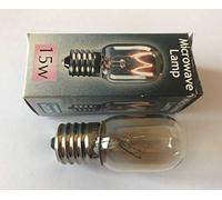 Crompton Lamps 15W 22x50mm Microwave E17 Warm White Clear