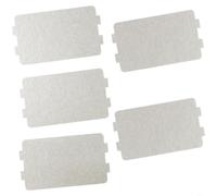 Microwave Oven Mica Plate 5 Pack Wave Guide Shield Flame Retardant Insulation Board Trim to Size Replacement Accessory 11.6x6.5cm